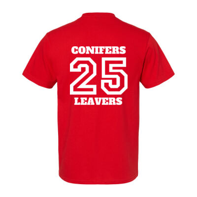 Conifers leavers T-Shirt Design (Adult Sizes) Thumbnail